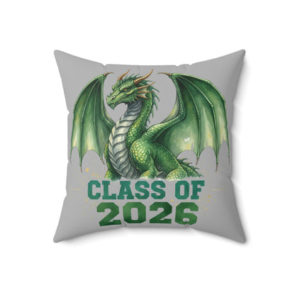 Class of 2026 Dragons Decorative Square Pillow