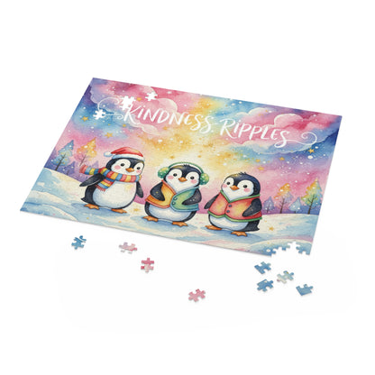 Penguin Kindness Puzzle (500-Piece)