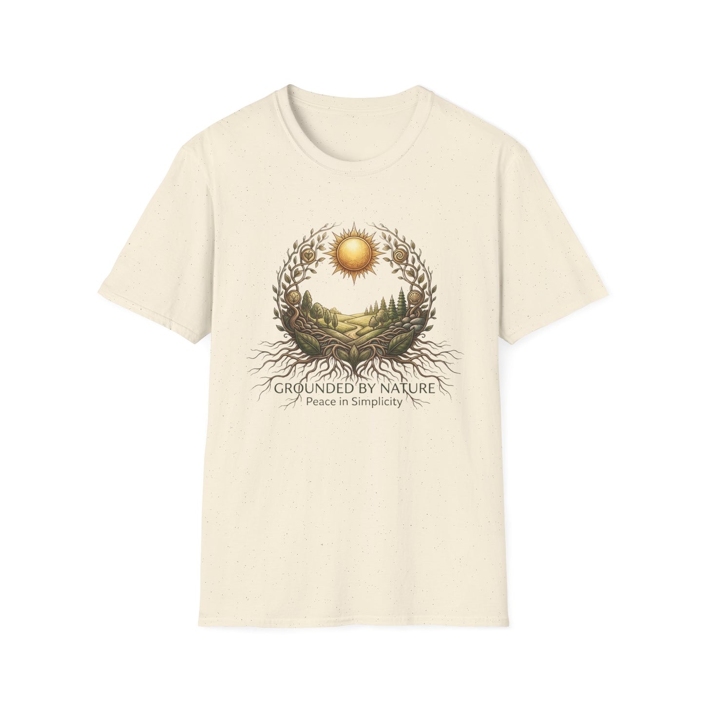 Nature Sunscape T-Shirt — Surrounded by Nature Graphic