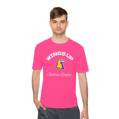 Wings Up Golden Eagles Moisture-Wicking Tee