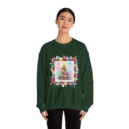 “Festive Ornaments” Unisex Crewneck Sweatshirt - Cozy Holiday Vibes