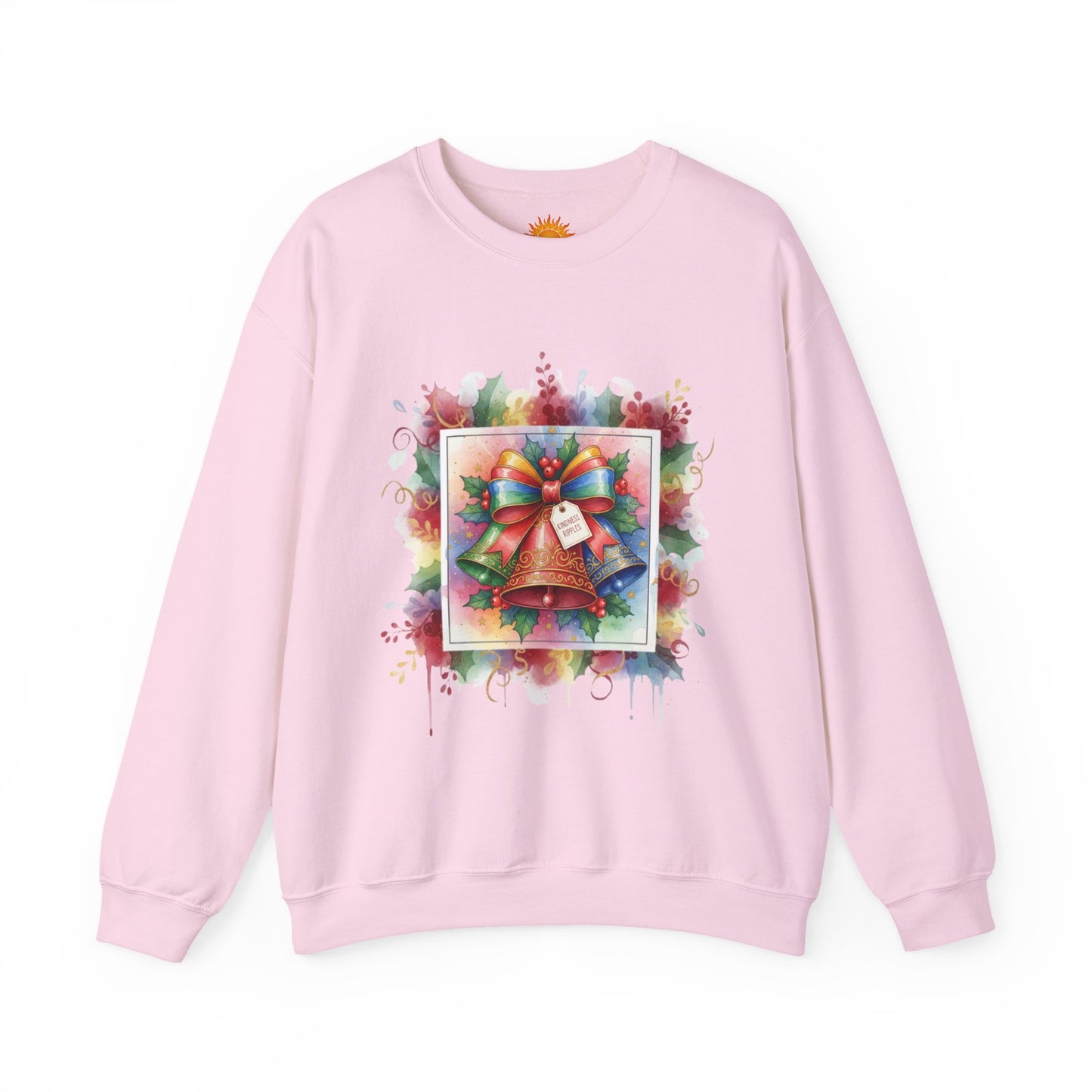 Christmas Bell Crewneck Sweatshirt | Festive Holiday Apparel