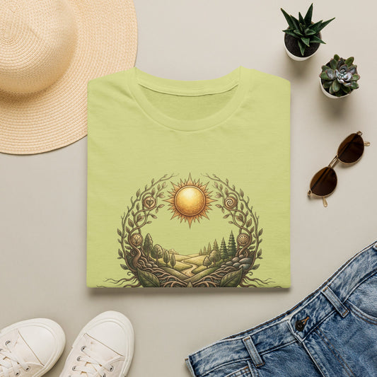 Nature Sunscape T-Shirt — Surrounded by Nature Graphic