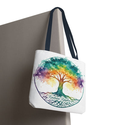 Colorful Kindness Tree Tote Bag