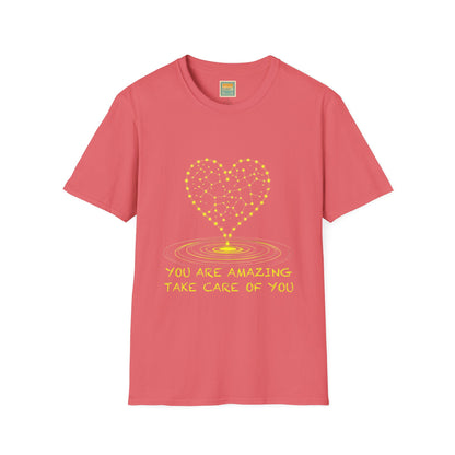 Spread Kindness Unisex T-Shirt with Self Love and Inspiration