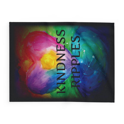 Fleece Blanket - Kindness Ripples Design