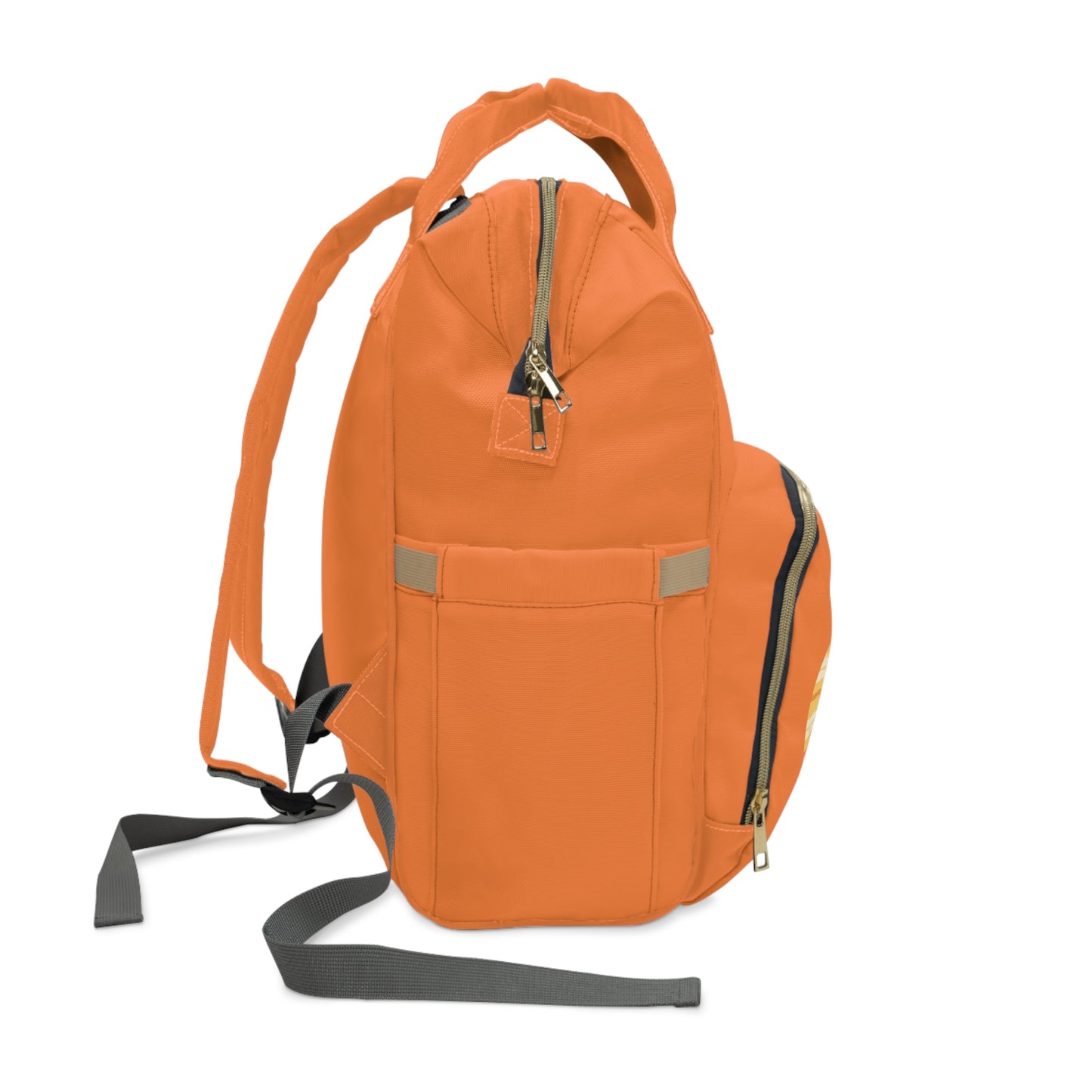 Kindness Ripples Orange Multifunctional Diaper Backpack