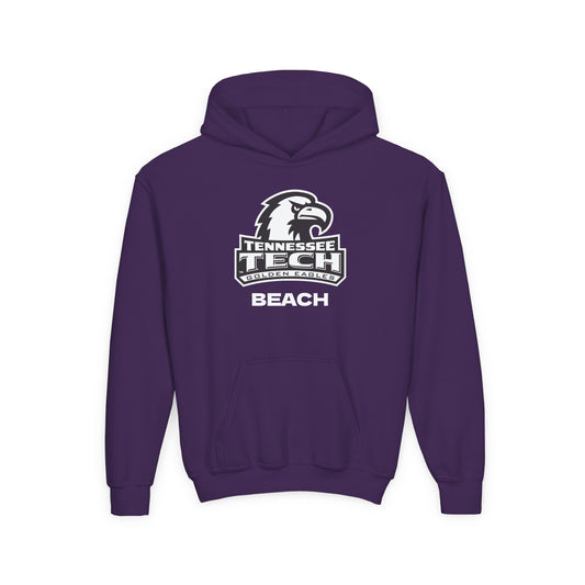 Youth Hoodie — Tennessee Tech Beach Eagle Logo
