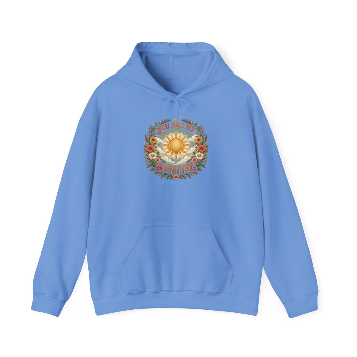 You Are My Sunshine Floral Hoodie