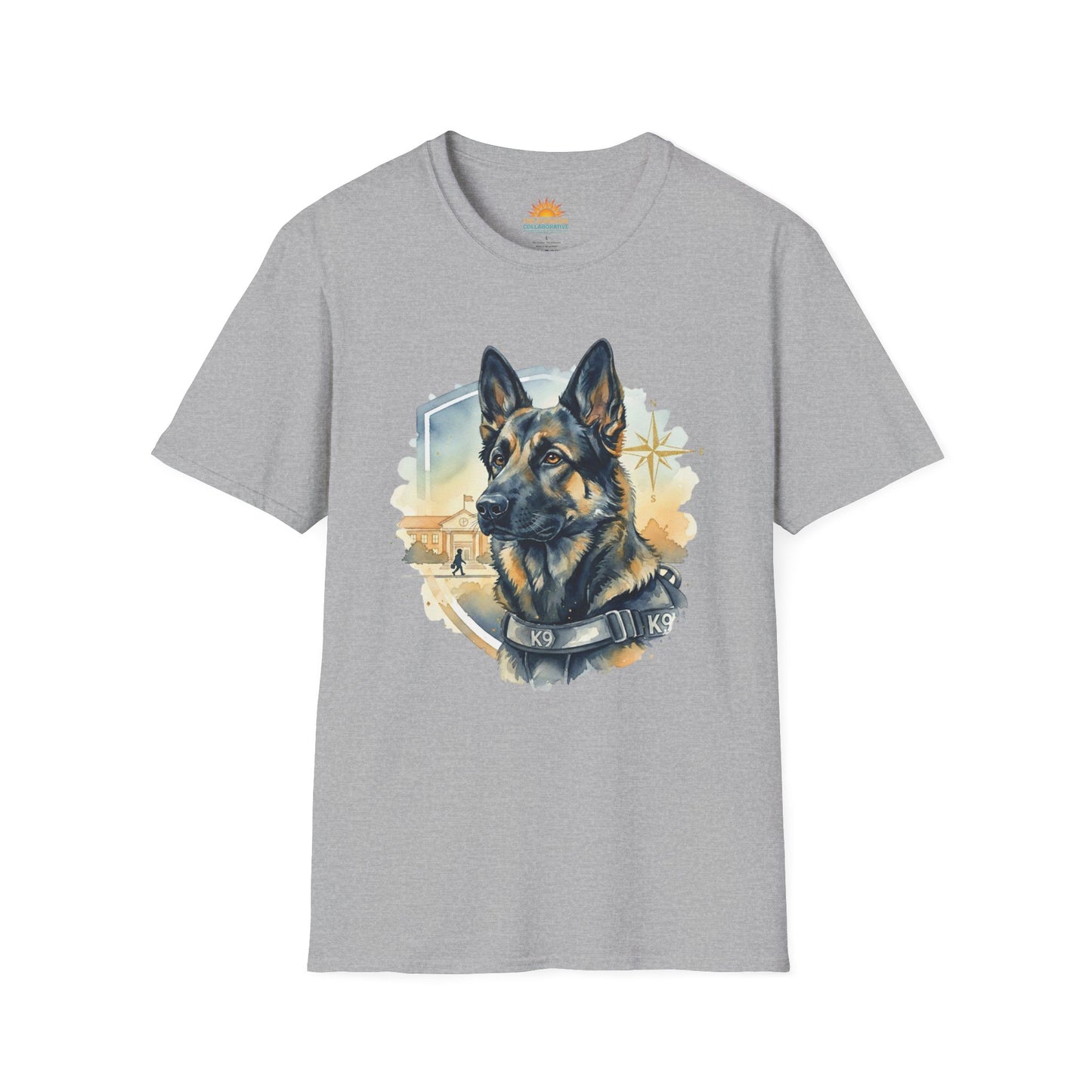 K9 German Shepherd Tribute T‑Shirt – Police Dog Memorial Tee - The Protector