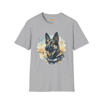 K9 German Shepherd Tribute T‑Shirt – Police Dog Memorial Tee - The Protector