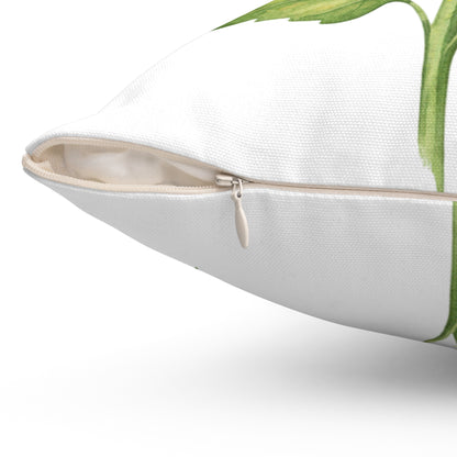 Sunflower Solo Design Square Pillow