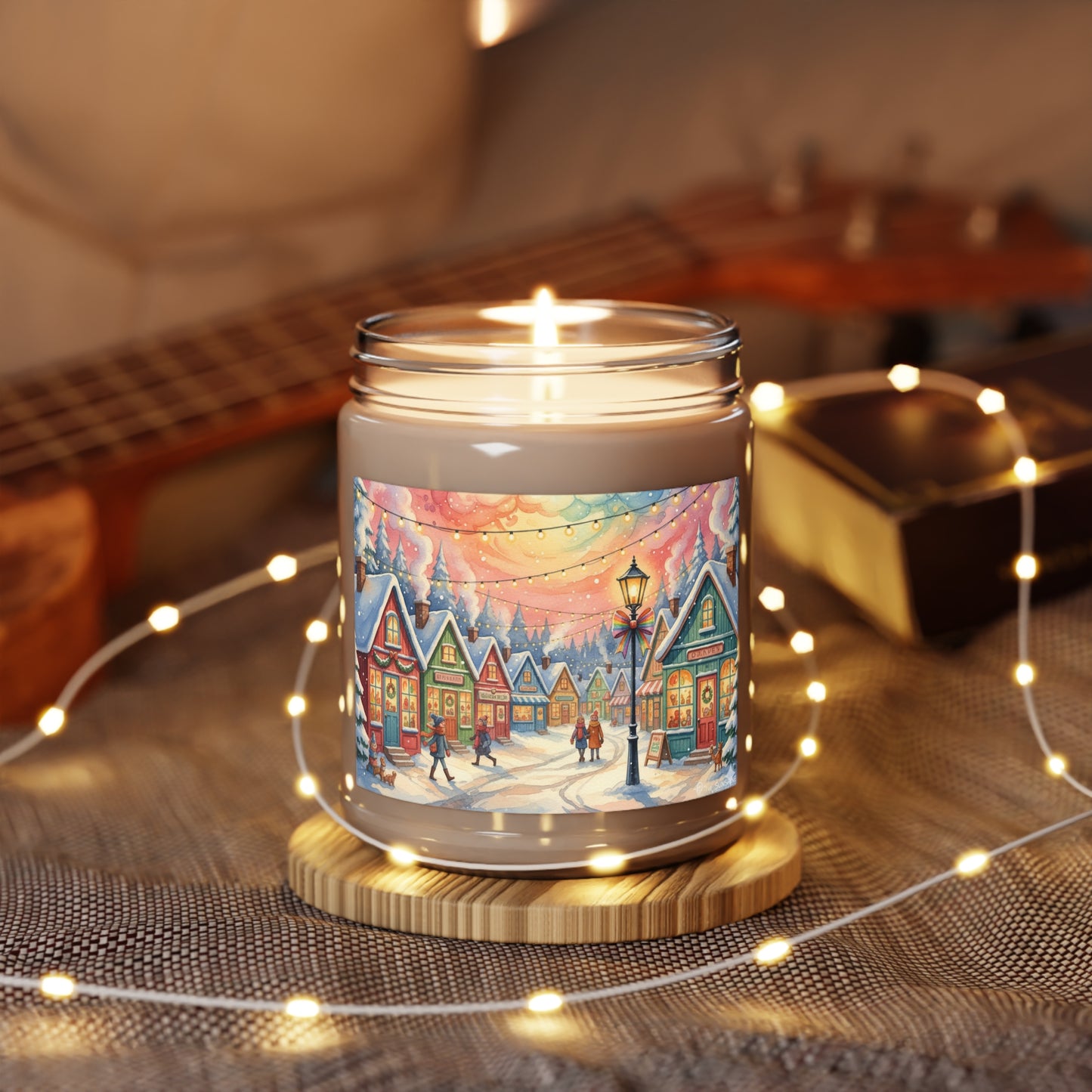 Cozy Winter Scented Soy Candle