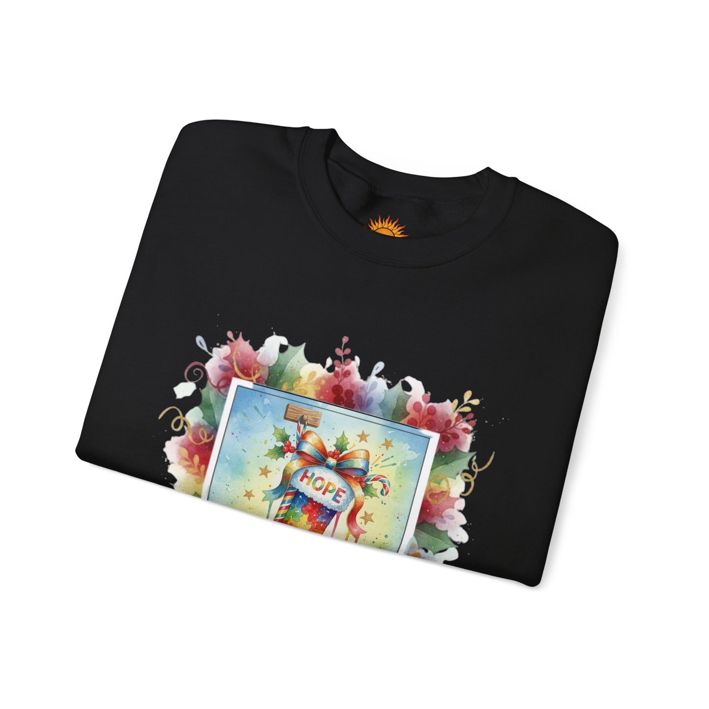 Hopeful Holiday Crewneck Sweatshirt
