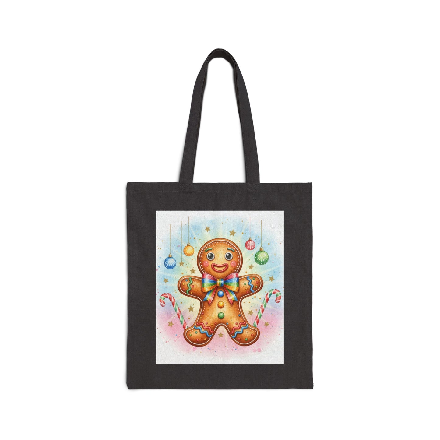 Gingerbread Cookie Holiday Tote Bag