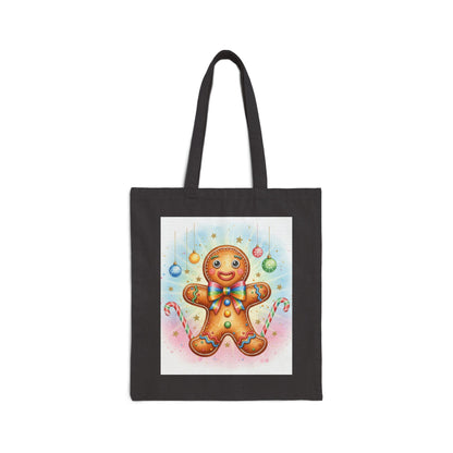 Gingerbread Cookie Holiday Tote Bag