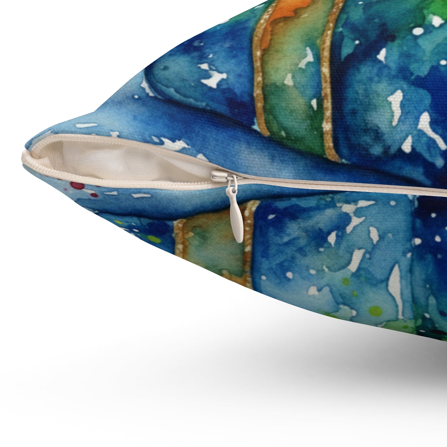 Christmas Gift Themed Square Pillow