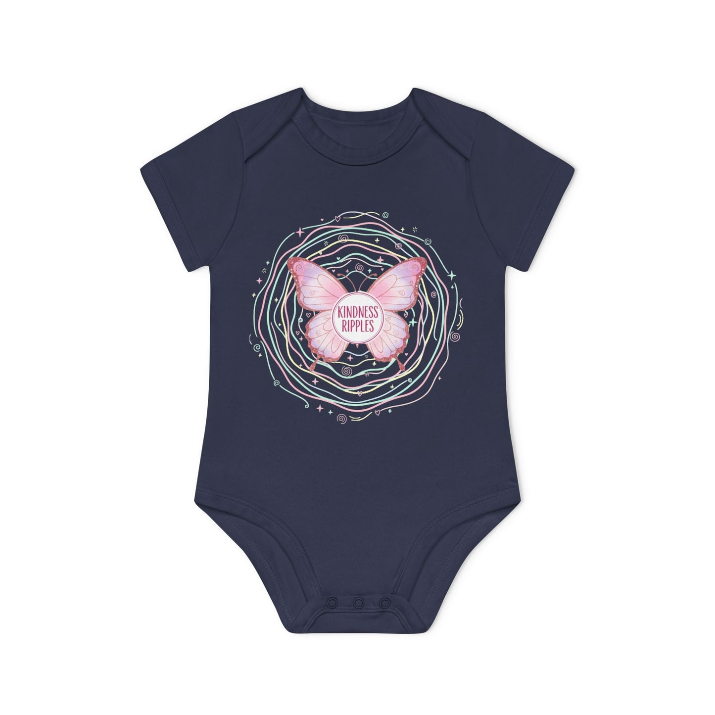 Butterfly Baby Organic Bodysuit - Adorable & Eco-Friendly Infant Wear