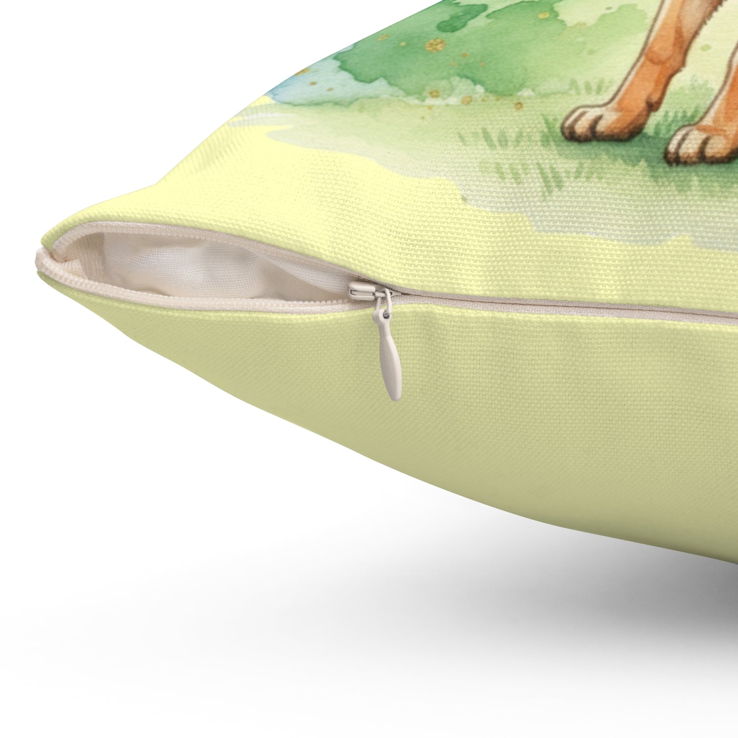 German Shepherd Rainbow Pillow — K9 Service Dog Decorative Throw Pillow