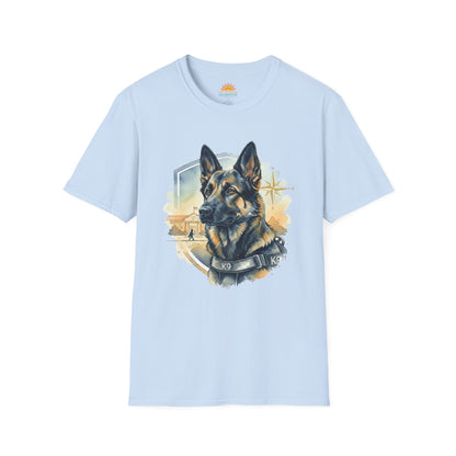 K9 German Shepherd Tribute T‑Shirt – Police Dog Memorial Tee - The Protector