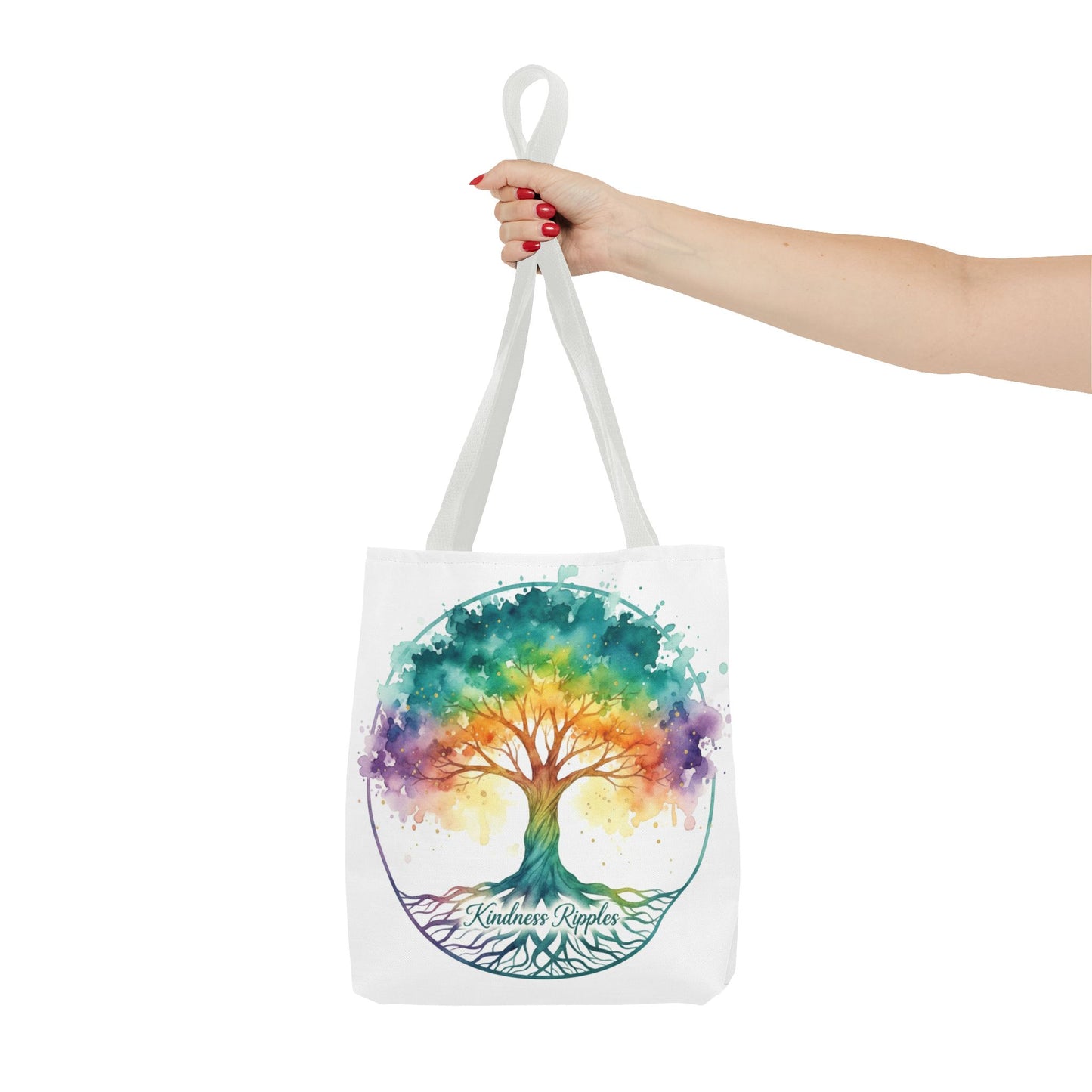 Colorful Kindness Tree Tote Bag