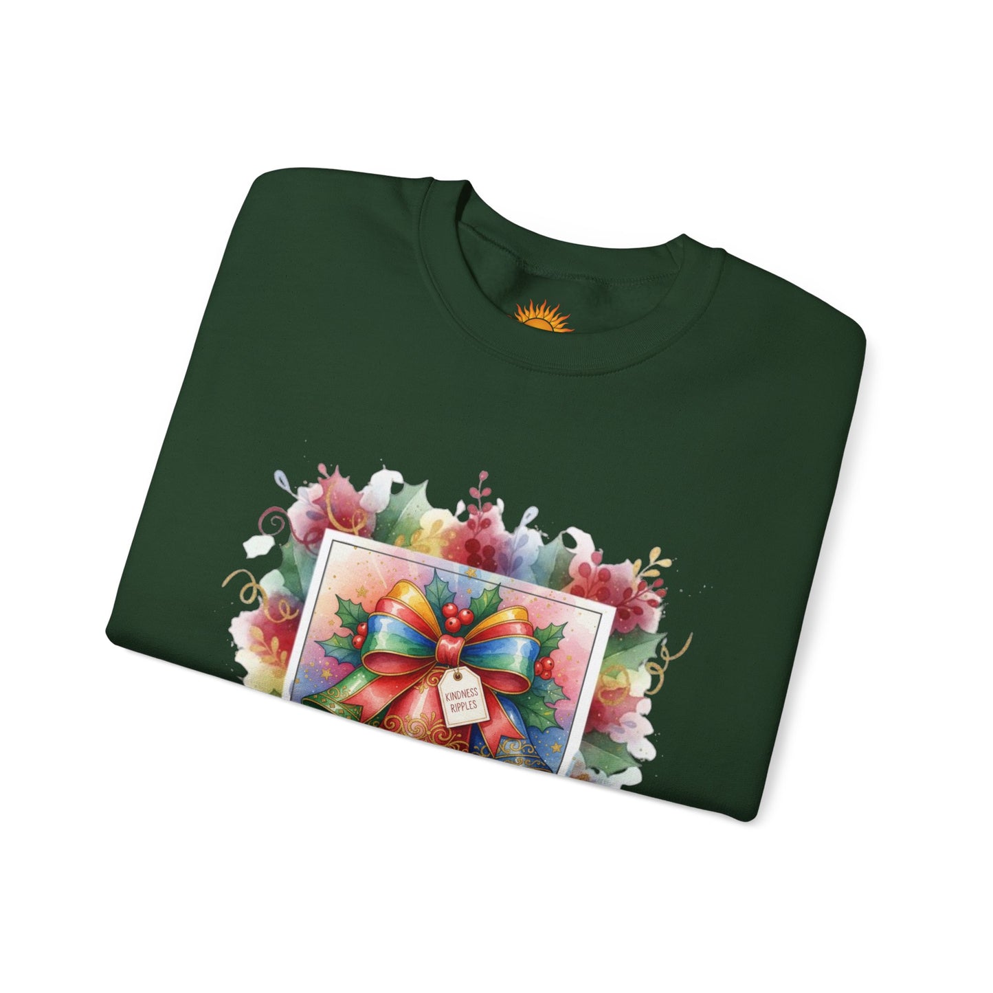 Christmas Bell Crewneck Sweatshirt | Festive Holiday Apparel