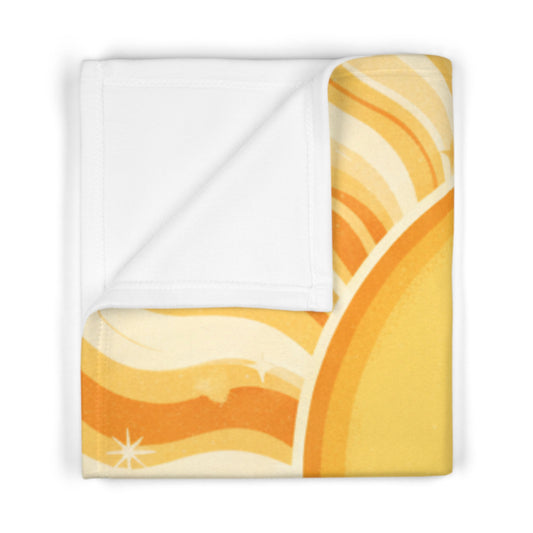 Kindness Ripples Soft Fleece Baby Blanket | Cozy Gift for Newborns, Nursery, Baby Shower, Gender Neutral Decor, Thoughtful Gift