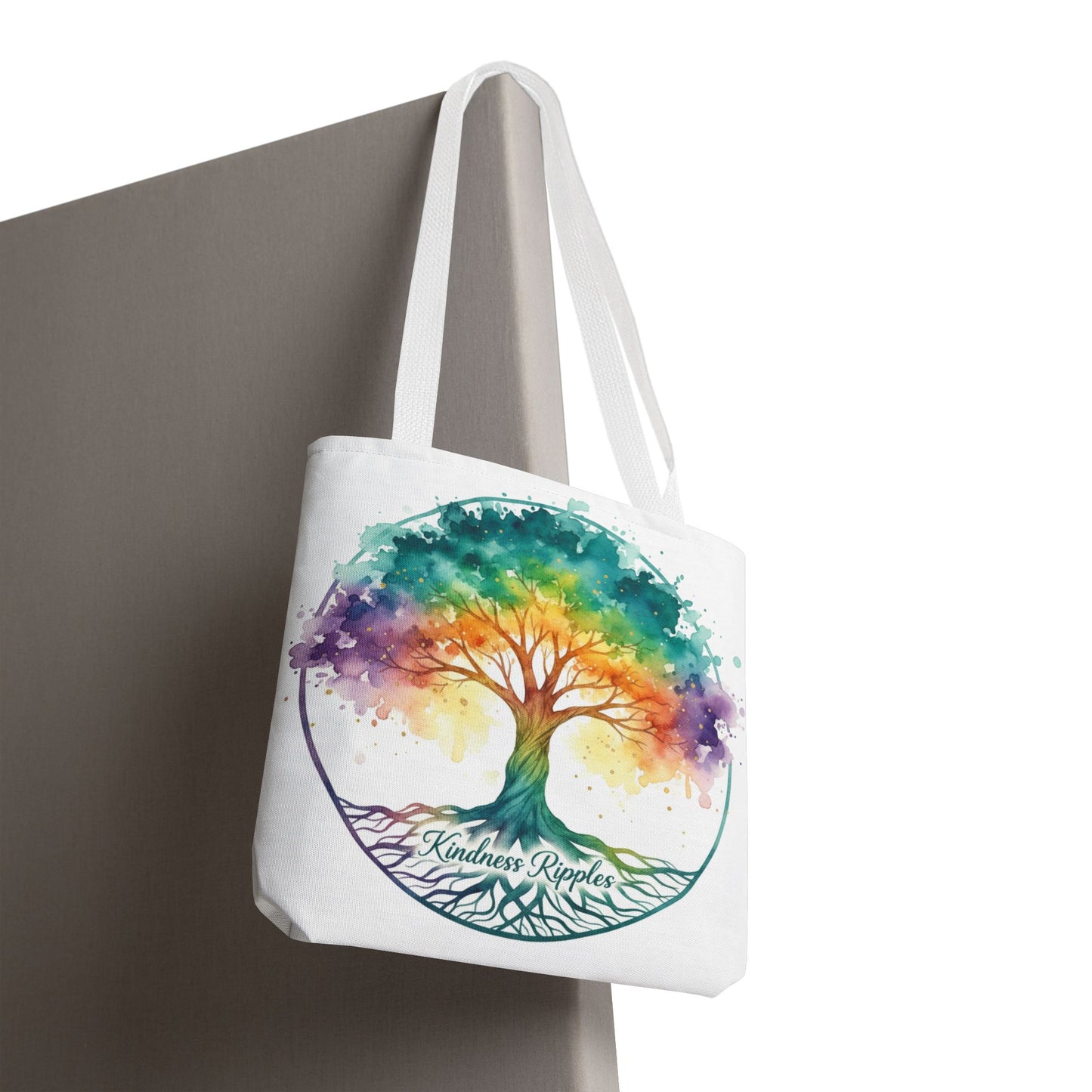 Colorful Kindness Tree Tote Bag