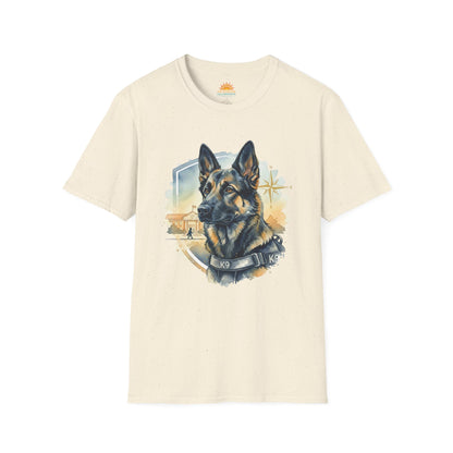 K9 German Shepherd Tribute T‑Shirt – Police Dog Memorial Tee - The Protector
