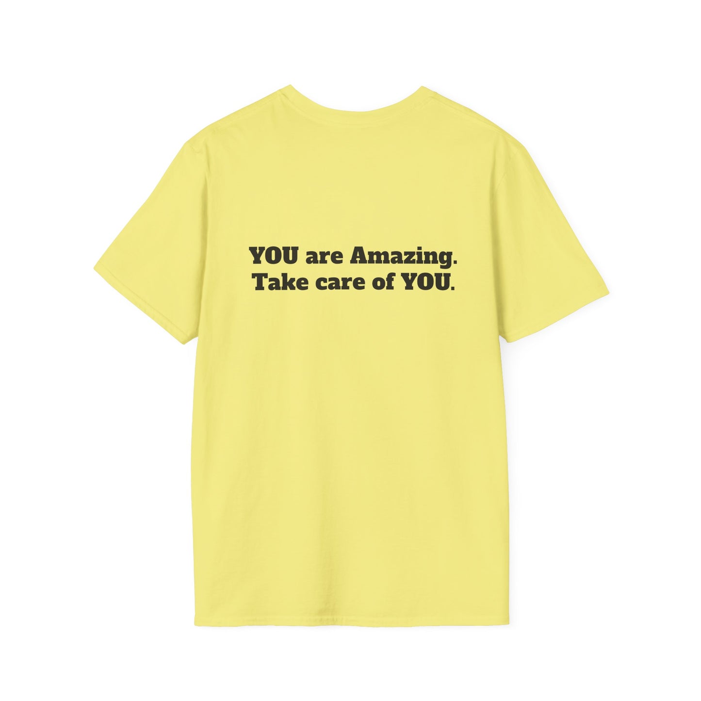 Kindness Spreading Unisex T-Shirt Front and Back Design