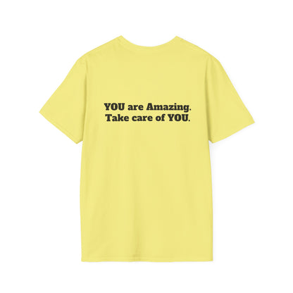 Kindness Spreading Unisex T-Shirt Front and Back Design