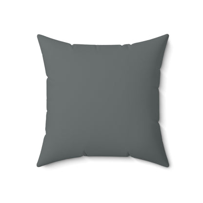 Golden Trades Heart: Welder's Love-Hands-On Heart Watercolor Design Square Pillow