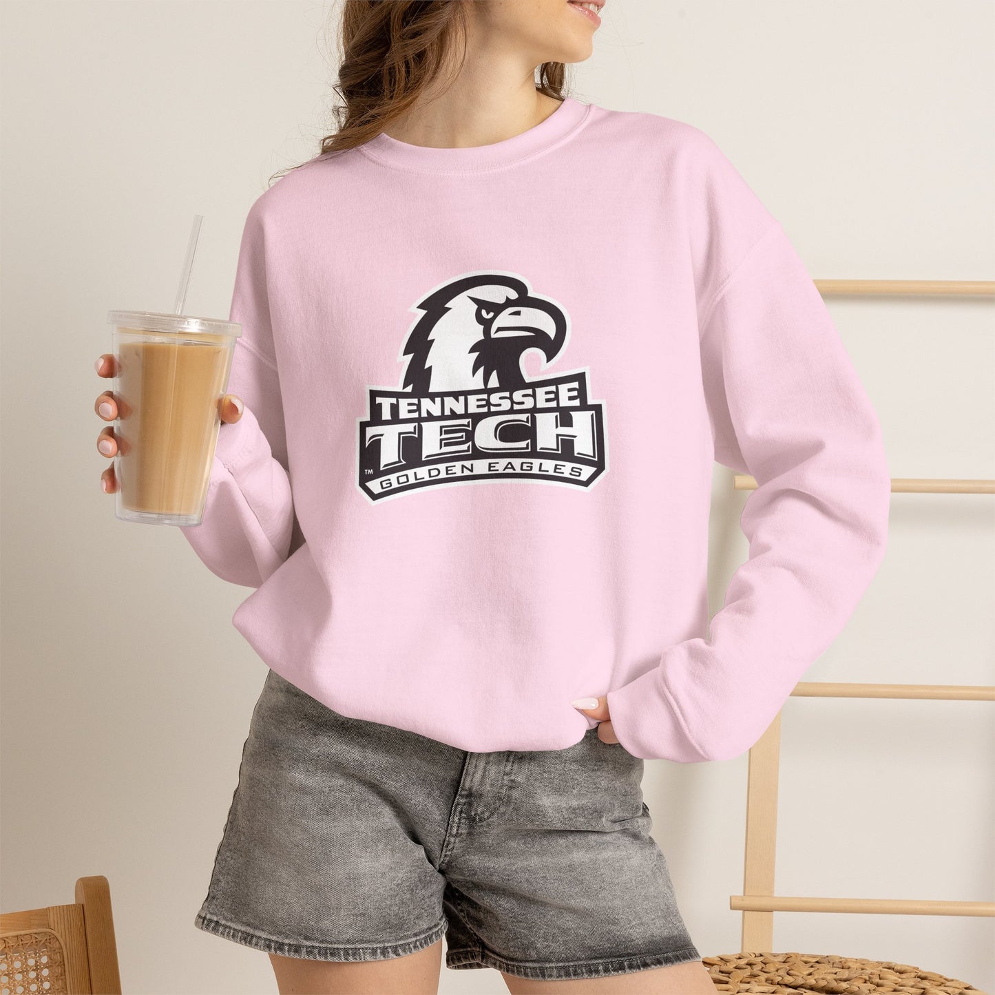 Tennessee Tech Eagles Crewneck Sweatshirt — College Logo Pullover