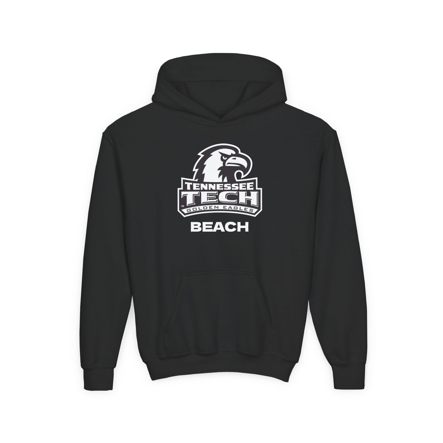 Youth Hoodie — Tennessee Tech Beach Eagle Logo