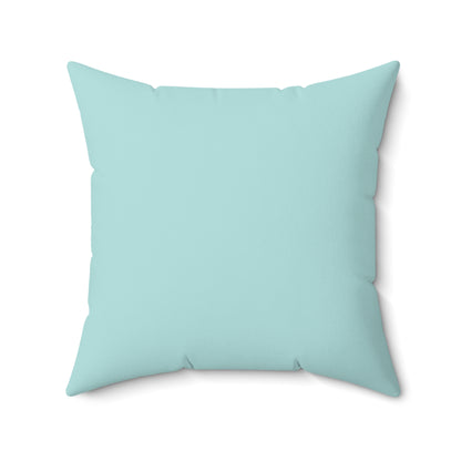 Pillow Fishing off the Dock Spun Polyester Square Pillow