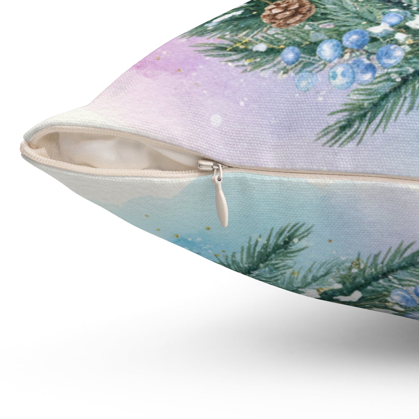 Kindness Ripples Decorative Pillow for Holiday Cheer Wreath