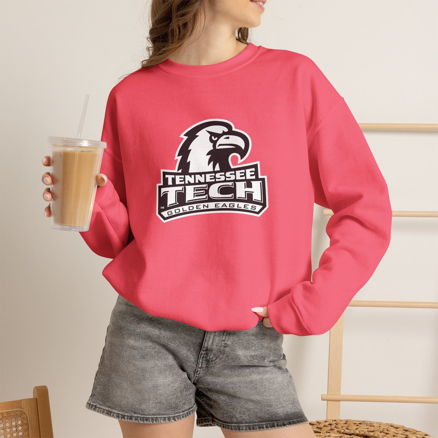 Tennessee Tech Eagles Crewneck Sweatshirt — College Logo Pullover