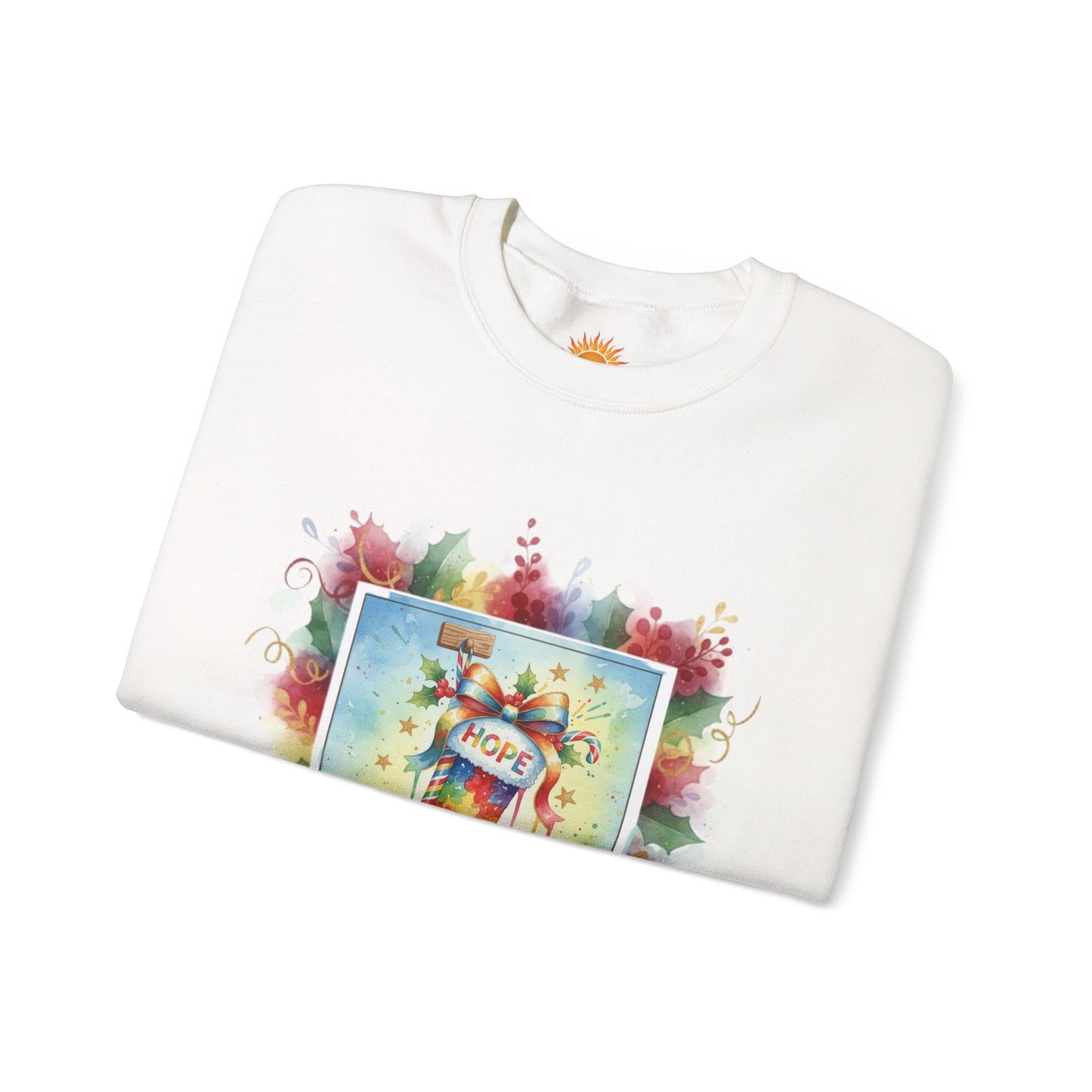 Hopeful Holiday Crewneck Sweatshirt