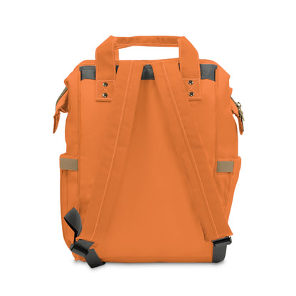 Kindness Ripples Orange Multifunctional Diaper Backpack