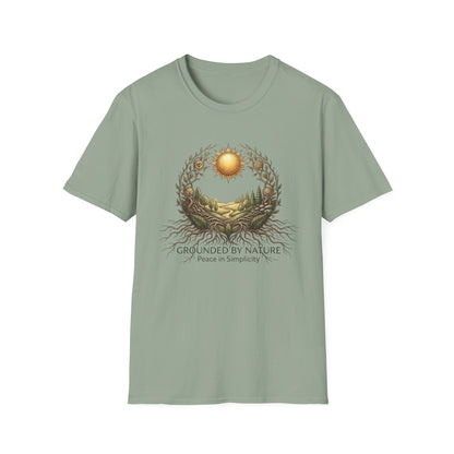 Nature Sunscape T-Shirt — Surrounded by Nature Graphic