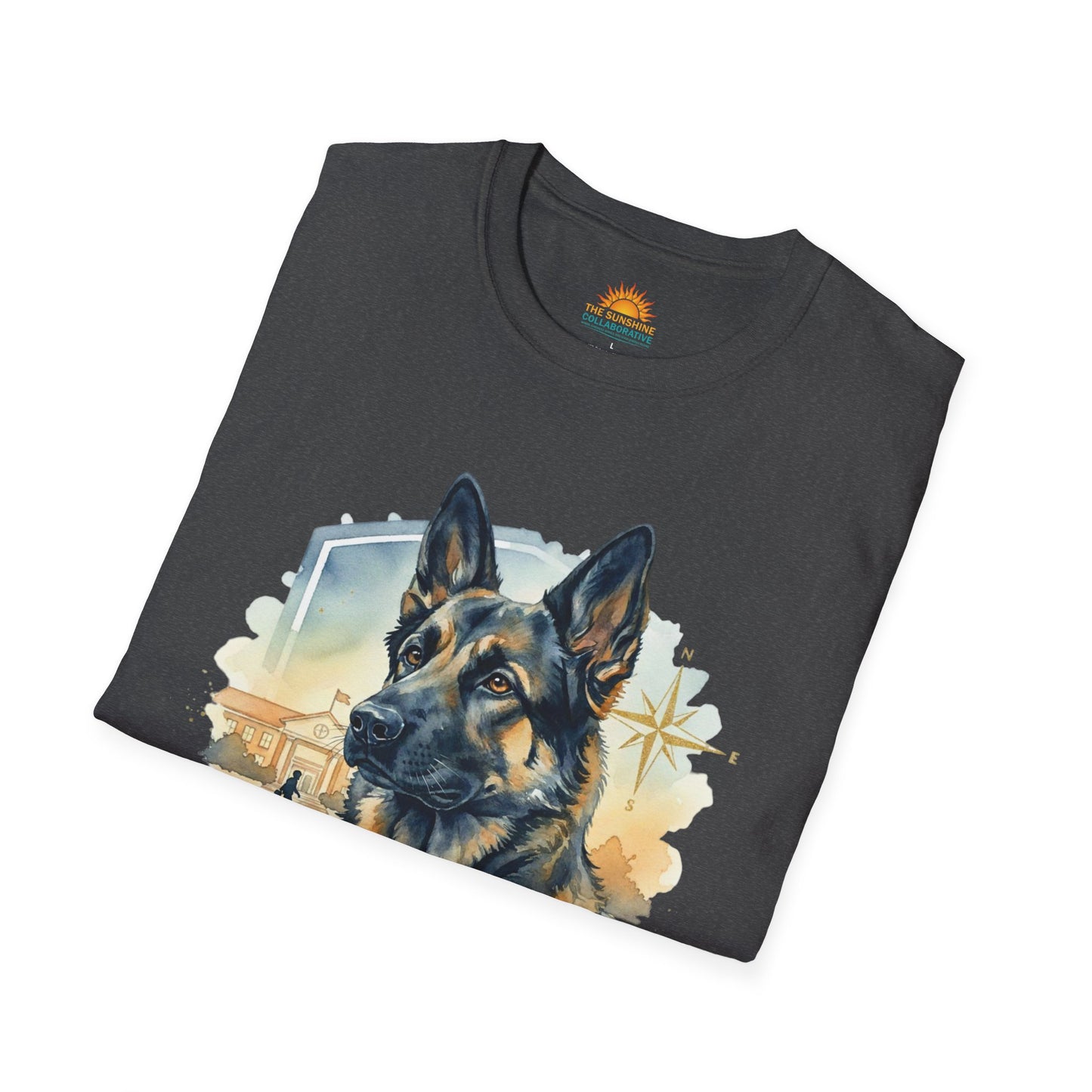K9 German Shepherd Tribute T‑Shirt – Police Dog Memorial Tee - The Protector