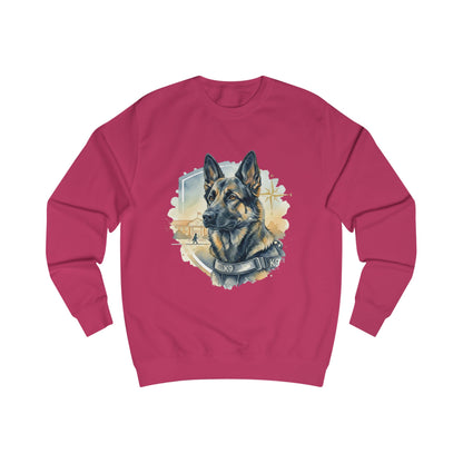 German Shepherd K9 Sweatshirt - Police Dog Tribute Crewneck