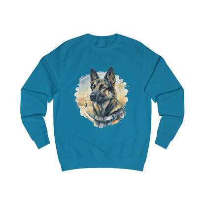 German Shepherd K9 Sweatshirt - Police Dog Tribute Crewneck