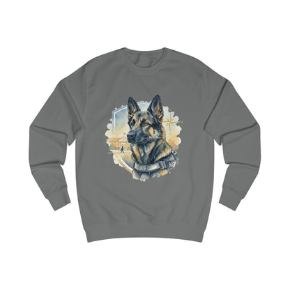 German Shepherd K9 Sweatshirt - Police Dog Tribute Crewneck