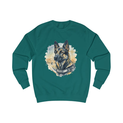 German Shepherd K9 Sweatshirt - Police Dog Tribute Crewneck