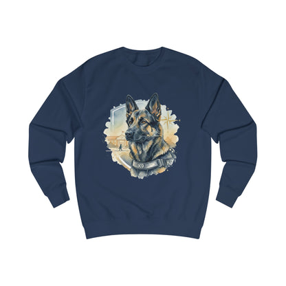 German Shepherd K9 Sweatshirt - Police Dog Tribute Crewneck