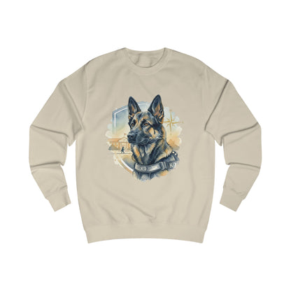 German Shepherd K9 Sweatshirt - Police Dog Tribute Crewneck