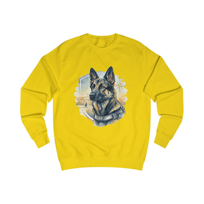 German Shepherd K9 Sweatshirt - Police Dog Tribute Crewneck