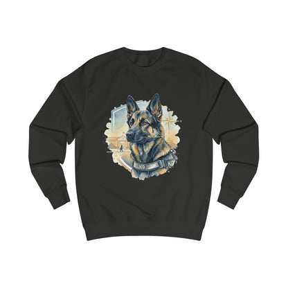 German Shepherd K9 Sweatshirt - Police Dog Tribute Crewneck