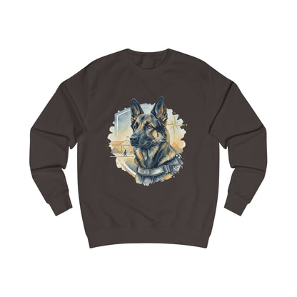 German Shepherd K9 Sweatshirt - Police Dog Tribute Crewneck